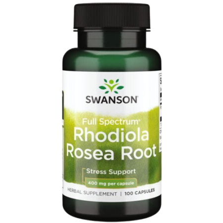 Swanson - Rhodiola Rosea Root 400mg (100 caps)