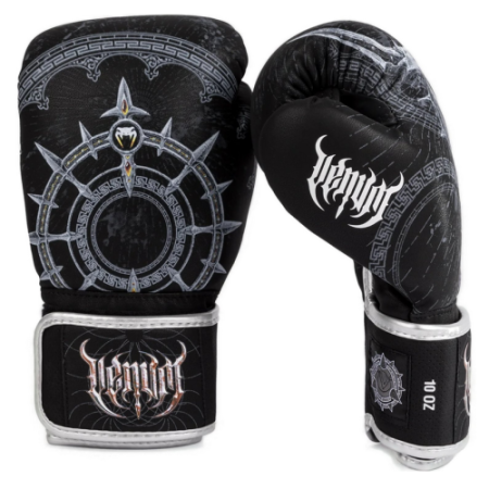 Venum - Gladiator 5.0 Boxing Gloves - Black/Silver